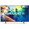 Philips Smart TV 43 Pollici 4K Ultra HD LED Titan OS Nero 43PUS8010 Ambilight