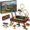 LEGO Harry Potter Baule del Quidditch, 3 Diverse Sfide Fino a Due Giocatori con Minifigure Personalizzabili di Draco Malfoy, Cedric Diggory e Cho Chang, Giochi per Bambini e Bambine, Idee Regalo 76416