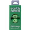 Earth Rated Sacchetti Igienici per Cani Extra Resistenti Profumati alla Lavanda - 8 Rotoli 120 Sacchetti 23 x 33 cm