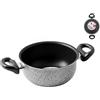 Home Salt N'Pepper Casseruola in Alluminio, Rivestimento Antiaderente, 16 cm