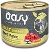 Oasy Grain Free per Cani Adult Small Mini da 200 gr Gusto Manzo con Zucchine e Carote