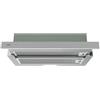 INFINITON ELECTRONICS Infiniton Cappa Extactor CMPE-64ABL, 400 m3/h di potenza, larghezza 60 cm, incagliabile, 2 livelli di potenza, luce LED, B, inox