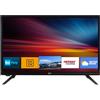 Trevi LTV 2410 SMART Smart TV Android Portatile 24, Decoder Digitale Terrestre e Satellitare, USB, HDMI, Alimentazione a Corrente e Presa Accendisigari 12V, Ideale per Viaggi e Campeggio