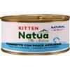 Natua Cat Natural Kitten Tonnetto Pesce Azzurro Jelly 85g Lattina