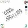 SEIPO Canalizzazione sottopiano estensibile da 580 a 1080 SEIPO UE.0014