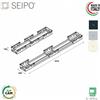 SEIPO Canalizzazione sottopiano estensibile da 1156 a 1870 SEIPO UE.0015