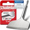 SCHWABENBACH® Scalpello per Piastrelle SDS Plus 75 x 250mm - Angolato 30° - Ideale per Rimuovere Intonaco e Piastrelle - Scalpello Piatto per Muratura - Per Martello Perforatore (Non SDS Max)