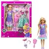Barbie - La Mia Prima Barbie, giocattolo per bambini 3+ anni, Bambola alta 34 cm con busto morbido e arti snodati, abiti e accessori per serate di festa e momento della nanna, HMM66