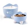 Catit Fontana Automatica per Gatti Combo Pack Pixi Azzurro con Ciotola e 3 Filtri Inclusi