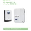 ALCAPOWER Kit Fotovoltaico Alcapower 5.12 kWh + Inverter Ibrido 5.5 kW â€" Soluzione Off-Grid Completa