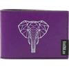 BLU RITMO EcoDNA Portafoglio Slim in Pelle Vegana. Portadocumenti Patente Carta D'Identità. Portatessere da Viaggio. Unisex Uomo Donna. Prodotto in Italia. Approvato PeTA. (Viola)