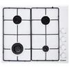 Candy piano cottura CHW6LWW 4 fuochi a Gas Larghezza 60 cm colore Bianco