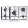 Candy Piano Cottura CHG93WX/1 5 Fuochi A Gas Colore Acciaio Inox Larghezza 86 Cm