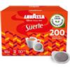 Lavazza Suerte - Caffè Macinato Espresso In Cialde in Carta, 4 Confezioni da 50 Cialde