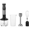 KASANOVA Set miscelatore a immersione nero 400 W con accessori