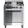 Lofra Cucina a Gas M75GV Acciaio Inox da 70cm - Garanzia Italia
