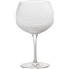 Zafferano 52 cl - Veneziano Mixology Calice Gin Tonic in Vetro - Set 4 Pezzi