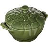 Staub Ceramique Cocotte carciofo - 13 cm, basilico