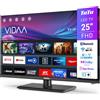 Does not apply Tutu Smart TV 25 Pollici (64 Cm) Televisori Full HD 1080P Triplo Tuner App Store
