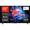 Does not apply TCL 55V6B TV 55", 4K HDR, Ultra HD, Google TV Con Design Senza Bordi, Dolby Audi