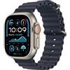 Does not apply Apple Watch Ultra 2 GPS + Cellular 49 Mm Sportwatch Con Robusta Cassa in Titanio
