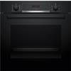 Bosch Forno Elettrico da Incasso Ventilato Multifunzione con Grill 71 Litri 60 cm Classe A+ colore Nero - HBA534EB3 Serie 4
