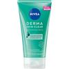 NIVEA Derma Skin Clear Peeling anti-impurità (150 ml), esfoliante anti-brufoli per viso e corpo, scrub viso con acido salicilico e niacinamide
