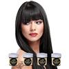 La Riche 4 x Direzioni Semi-Perm Tinta per Capelli Ebano 4x 88ml