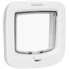 Petsafe Gattaiola con chiusura manuale per gatti, resistente e facile da installare, da The Makers of Staywell, colore bianco, Per gatti di peso fino a 7kg