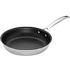 Le Creuset Padella bassa Classic in acciaio inox, interno antiaderente, diameter 24 cm, Compatibile con Tutte le Fonti di Calore, Induzione Inclusa, 96200224001000