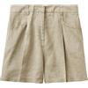 United Colors of Benetton Short 4AGHD9013 Pantaloncini, Verde Militare 0W9, 40 Donna