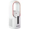 Benross 38639 - Ventilatore ricaricabile senza lama con umidificatore a nebbia, 3 impostazioni di velocità, 7 colori LED, ventilatore da tavolo ricaricabile tramite USB, funzionamento silenzioso,