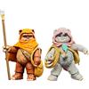 Hasbro Star Wars Hasbro The Vintage Collection, Wicket W. Warrick e Kneesaa, Confezione da 2 Action Figure collezionabili per Adulti da 9,5 cm ispirate Ewoks, dai 4 Anni in su