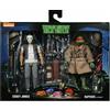 NECA Tartarughe Ninja Action Figure 2-Pack Casey Jones & Raffaello 18 Cm Neca