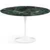 Knoll Saarinen Tavolo Tulip Ø 120 Marmo Verde Alpi