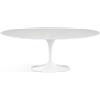Knoll Saarinen Tavolo Tulip 198x121 Laminato Bianco