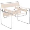 Knoll Breuer Wassily Poltrona Canvas Naturale