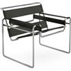 Knoll Breuer Wassily Poltrona Cuoio Nero
