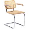 Knoll Breuer Cesca Sedia con braccioli faggio naturale