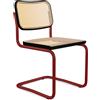 Knoll Breuer Cesca Sedia senza braccioli verniciata faggio nero