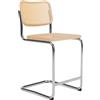 Knoll Breuer Cesca Sgabello Counter faggio naturale