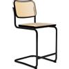 Knoll Breuer Cesca Sgabello Counter verniciato faggio nero