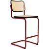 Knoll Breuer Cesca Sgabello Bar verniciato faggio nero