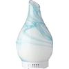 ZEN ARÔME Zen'Aroôme - Diffusore Yangtze Ad Ultrasuoni per Aromaterapia a Freddo - Umidificatore Elettrico Con Vetreria Decorativa e Illuminazione LED