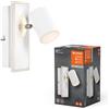 LEDVANCE DECOR SPOT MARS, 16,5W, 875lm, bianco, faretto, teste orientabili, versatile, spot per interni, colore della luce bianco caldo, ottica di alta qualità, installazione semplice
