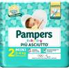 Pannolini pampers baby dry misura 2° peso 3-6 Kg 24 PZ con Aloe