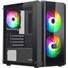 NUWO Case Nuwo Blitz R28 Mini-Tower Micro ATX Nero