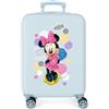 Disney Love Minnie Trolley cabina Rosa 37x55x20 cms Rigida ABS Chiusura a combinazione numerica 32L 2,5Kgs 4 doppie ruote Bagaglio a mano