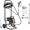 VEVOR Spruzzatore Airless per Vernice con Supporto, Alta Efficienza da 950 W 3000 PSI, Effetto Pittura Fine e Uniforme, Spruzzatori di Vernice per Mobili e Recinzioni Interni ed Esterni Domestici