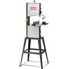 VEVOR Troncatrice a Nastro da Banco con Supporto 245 mm 2 Velocità 506/920 giri/min 370 W Altezza Taglio 160 mm Lunghezza Lama 1832 mm, Troncatrice per Lavorazione di Legno, Alluminio, Plastica